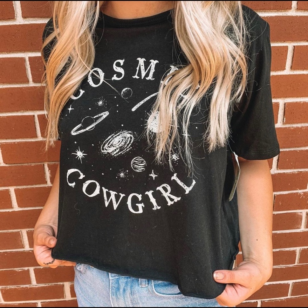 NWT Altar’d State Cosmic Cowgirl Graphic Tee